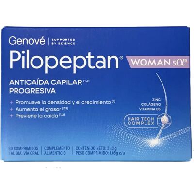 Pilopeptan Woman 5-Alfa-R 30 Tablets - Hair Support Supplement Pilopeptan Woman 5-Alfa-R 30 Tablets - Hair Support Supplement