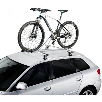 Support de Toit Cruz Bike Rack Gris pour 1 Vélo - Système Anti-vol Double - Publicité Support de Toit Cruz Bike Rack Gris pour 1 Vélo - Système Anti-vol Double - Publicité