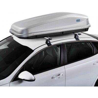 Cruz Easy 430L Coffre de Toit - Sûr et Facile à Installer - Publicité Cruz Easy 430L Coffre de Toit - Sûr et Facile à Installer - Publicité