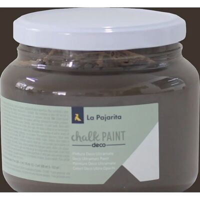 Pintura de tiza marrón glacé La Pajarita - Decoración/interior y exterior Pintura de tiza marrón glacé La Pajarita - Decoración/interior y exterior