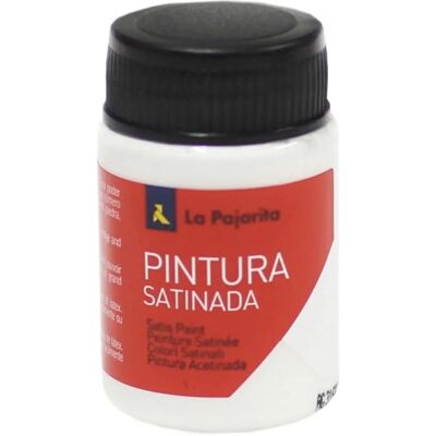 Tinta Satinada Branca La Pajarita - Materiais de arte e artesanato Tinta Satinada Branca La Pajarita - Materiais de arte e artesanato