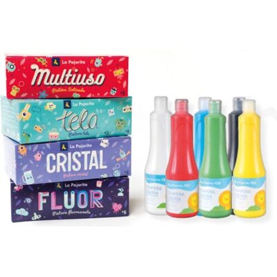 La Pajarita 119397C Pintura a base de agua - 6 unidades La Pajarita 119397C Pintura a base de agua - 6 unidades