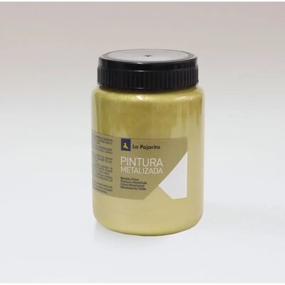 La Pajarita Modelo 125322 Tinta Metálica Dourada à Base de Água - Tinta La Pajarita Modelo 125322 Tinta Metálica Dourada à Base de Água - Tinta