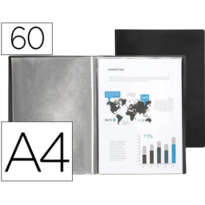 Cartella Liderpapel EC90 - Plastica Durevole, Chiusura Sicura - Cartella Cartella Liderpapel EC90 - Plastica Durevole, Chiusura Sicura - Cartella