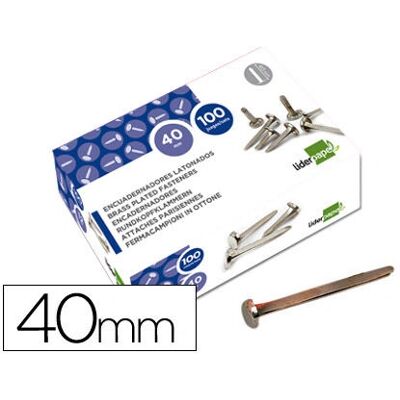 Liderpapel N.8 40 Mm Kit de Encuadernación - Binding Kit Liderpapel N.8 40 Mm Kit de Encuadernación - Binding Kit