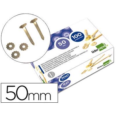 Kit de reliure en laiton Liderpapel - 50mm - Design plat Kit de reliure en laiton Liderpapel - 50mm - Design plat