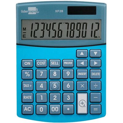Liderpapel XF28 Rechner - Desktop Finanzrechner - Blau Liderpapel XF28 Rechner - Desktop Finanzrechner - Blau