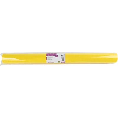 Liderpapel TS01 tecido artesanal - Terylene 25G M2 Amarelo 5M Rolo Liderpapel TS01 tecido artesanal - Terylene 25G M2 Amarelo 5M Rolo