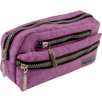 Estojo oval Liderpapel PX07 Violeta - Estojo para lápis Estojo oval Liderpapel PX07 Violeta - Estojo para lápis