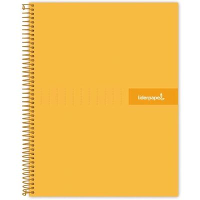 Cahier LIDERPAPEL Crafty Séries 90g/m² - Orange, A5 Cahier LIDERPAPEL Crafty Séries 90g/m² - Orange, A5
