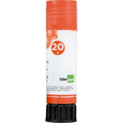Liderpapel - PE02 - 20g - Escola - Cola em bastão Liderpapel - PE02 - 20g - Escola - Cola em bastão