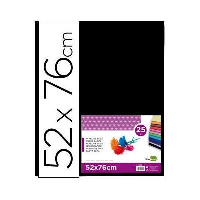 Liderpapel 22234 papel artístico - 25 folhas, 52x76 cm, preto Liderpapel 22234 papel artístico - 25 folhas, 52x76 cm, preto