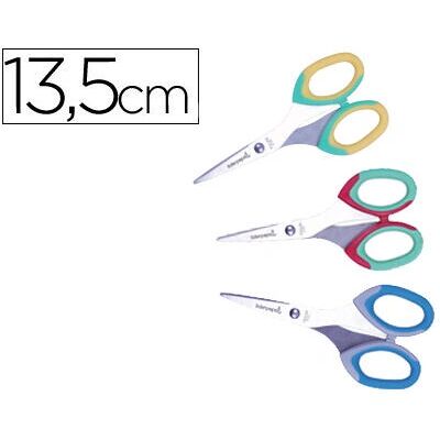 Tesoura Liderpapel Com Pegada Macia - 14cm Tesoura Liderpapel Com Pegada Macia - 14cm