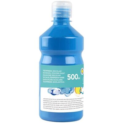 Liderpapel Gouche Escolar 500 Ml Azul Ciano Liderpapel Gouche Escolar 500 Ml Azul Ciano