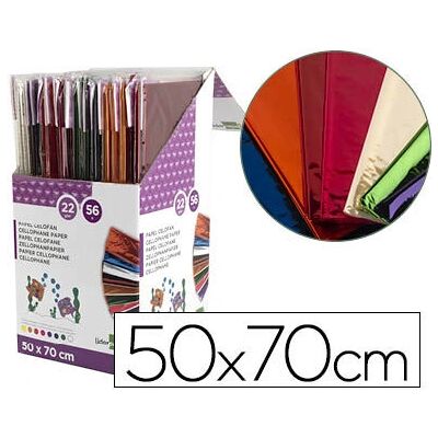 Papel para Artesanato Liderpapel - 50x70cm - Multicolor Papel para Artesanato Liderpapel - 50x70cm - Multicolor