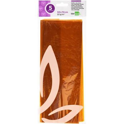 Papier cadeau jaune Liderpapel - 50x70cm - Parfait pour bricolage Papier cadeau jaune Liderpapel - 50x70cm - Parfait pour bricolage