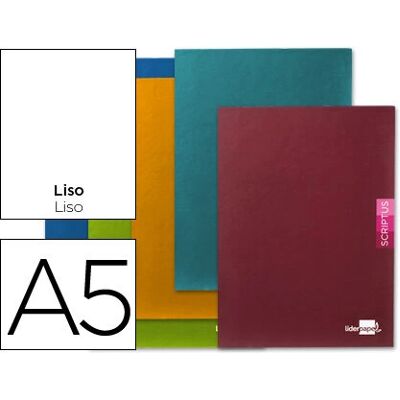 Liderpapel LB32 Caderno de escrita A5 - Cores sortidas Liderpapel LB32 Caderno de escrita A5 - Cores sortidas