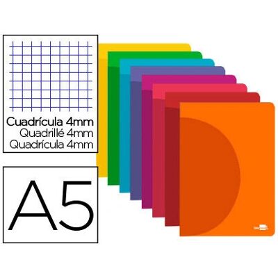 Cuaderno Liderpapel LF03 - Colores surtidos - A5 Cuaderno Liderpapel LF03 - Colores surtidos - A5