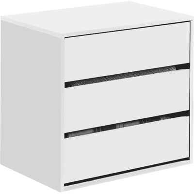 Caesaroo Modelo - Organizador de armario con 3 cajones - Blanco Caesaroo Modelo - Organizador de armario con 3 cajones - Blanco
