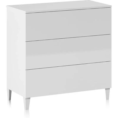 ALTRI Baltimora Comò Bianco 3 Cassetti - Arredo Camera ALTRI Baltimora Comò Bianco 3 Cassetti - Arredo Camera