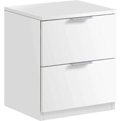 Table de nuit MIROYTENGO - Mobilier moderne avec 2 tiroirs - Publicité Table de nuit MIROYTENGO - Mobilier moderne avec 2 tiroirs - Publicité
