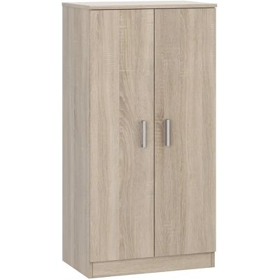 Habitdesign Armario Zapatero Roble Claro 6 Estantes - Mueble de Almacenamiento Habitdesign Armario Zapatero Roble Claro 6 Estantes - Mueble de Almacenamiento