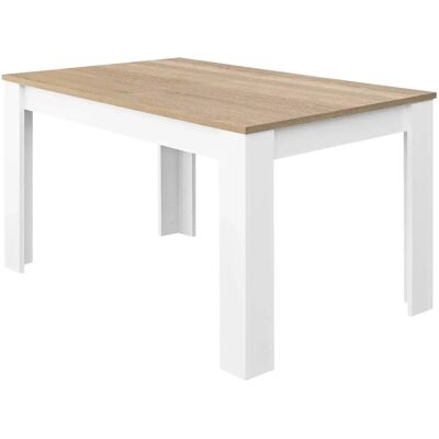 Table à manger extensible Kendra 140cm - Blanco Artik - Europe - Publicité Table à manger extensible Kendra 140cm - Blanco Artik - Europe - Publicité