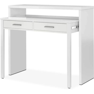 Duehome - Erweiterbarer Schreibtisch Blanco Artik - Büromöbel Duehome - Erweiterbarer Schreibtisch Blanco Artik - Büromöbel
