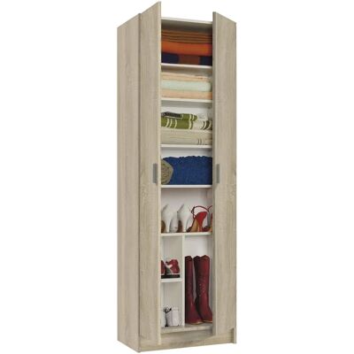 ALTRI Armoire multiusage Portsmouth - 59x37x180cm - Publicité ALTRI Armoire multiusage Portsmouth - 59x37x180cm - Publicité