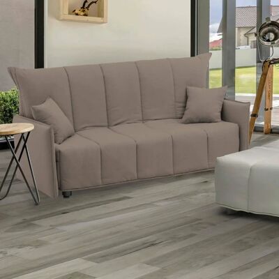 VENTEMEUBLESONLINE Mesa Extensible - 10 Plazas - Cemento Moderno VENTEMEUBLESONLINE Mesa Extensible - 10 Plazas - Cemento Moderno