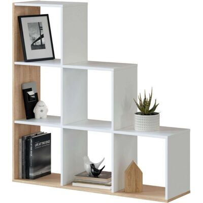 MIROYTENGO Marchio Lua Scaffale a Livelli - 6 Scomparti - Supporta 20kg - Facile da Pulire MIROYTENGO Marchio Lua Scaffale a Livelli - 6 Scomparti - Supporta 20kg - Facile da Pulire