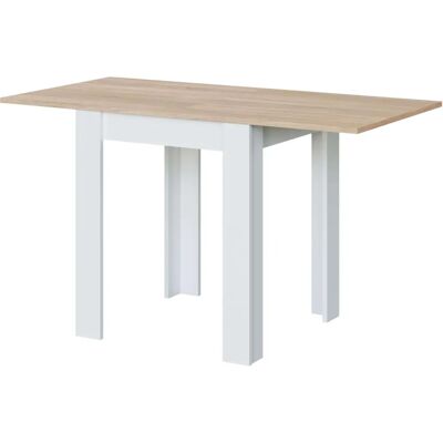 VENDITADIMOBILIONLINE Mesa Cuadrada Livre Blanco - Solución para espacios pequeños VENDITADIMOBILIONLINE Mesa Cuadrada Livre Blanco - Solución para espacios pequeños