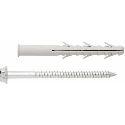 Index Taco de 6 alas con tornillo hexagonal 10 x 140 - Taco Index Taco de 6 alas con tornillo hexagonal 10 x 140 - Taco