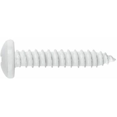 Index T813509BLE - Schroef - Wit - DIN 7981 - Zelftappend - 3,5x9,5 Index T813509BLE - Schroef - Wit - DIN 7981 - Zelftappend - 3,5x9,5