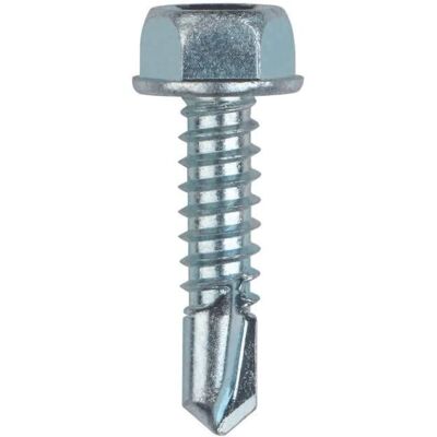 Vite autoperforante 6,3x100mm zincata - 100 pz Vite autoperforante 6,3x100mm zincata - 100 pz