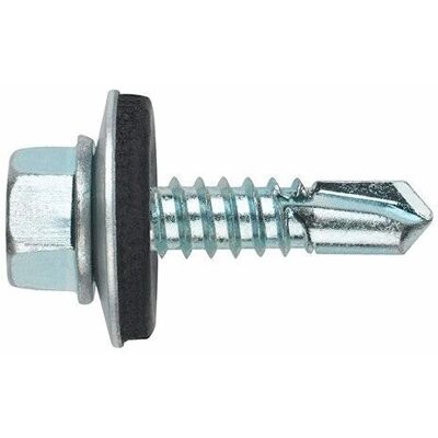 Tornillo Autoperforante Index con Cabeza Hexagonal y Arandela EPDM - Cubierta Tornillo Autoperforante Index con Cabeza Hexagonal y Arandela EPDM - Cubierta