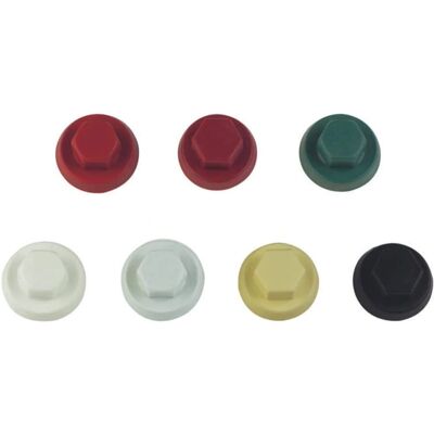 Tapon de nylon de colores M10 3011 - Para tornillos con cabeza hexagonal - Pack de 1000 Tapon de nylon de colores M10 3011 - Para tornillos con cabeza hexagonal - Pack de 1000