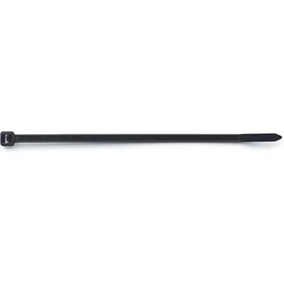 Index nylon strammer - Svart - 2,5x160 mm Index nylon strammer - Svart - 2,5x160 mm