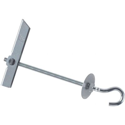 Ancoraggio da soffitto con gancio - Fissaggio leggero zincato Ancoraggio da soffitto con gancio - Fissaggio leggero zincato