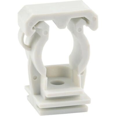 Index 100 Collari guida grigi M6 - Supporto tubo, PVC, Rame Index 100 Collari guida grigi M6 - Supporto tubo, PVC, Rame