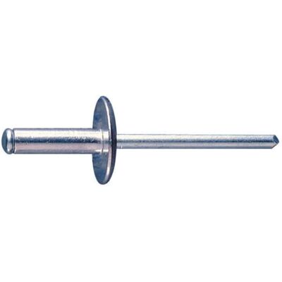 Clous à tête large en aluminium - 4,8 x 18 mm - Lot de 200 - Publicité Clous à tête large en aluminium - 4,8 x 18 mm - Lot de 200 - Publicité