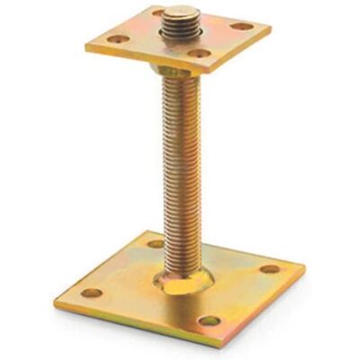 Index - Anclajes para postes - Altura ajustable - M20 - Acero bicromatado Index - Anclajes para postes - Altura ajustable - M20 - Acero bicromatado
