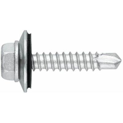 Tornillo autotaladrante inoxidable bimetal - Cabeza hexagonal - 4,8x25 P16 - Index Tornillo autotaladrante inoxidable bimetal - Cabeza hexagonal - 4,8x25 P16 - Index