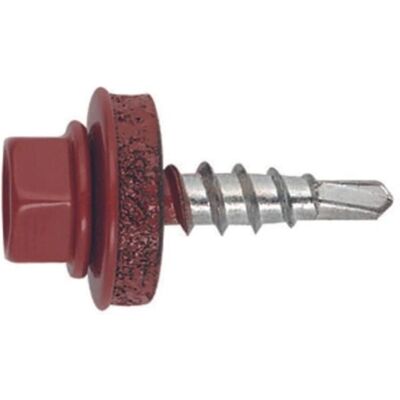 Index Wkręt na pokrycie metalu i drewna RAL 3009 Rojo teja - 4,8x28 - Opakowanie 250 Index Wkręt na pokrycie metalu i drewna RAL 3009 Rojo teja - 4,8x28 - Opakowanie 250