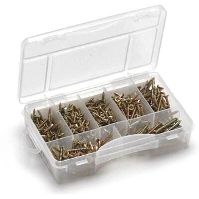 INDEX MLTPPOT101 - 407 piezas - Estuche plástico - Juego de tornillos INDEX MLTPPOT101 - 407 piezas - Estuche plástico - Juego de tornillos