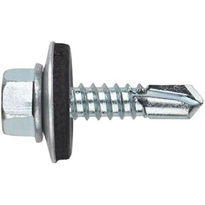 Index - Caixa de parafusos com broca DIN 7504-K Comprimento 19mm P-14 Arruela - Kit de parafusos Index - Caixa de parafusos com broca DIN 7504-K Comprimento 19mm P-14 Arruela - Kit de parafusos