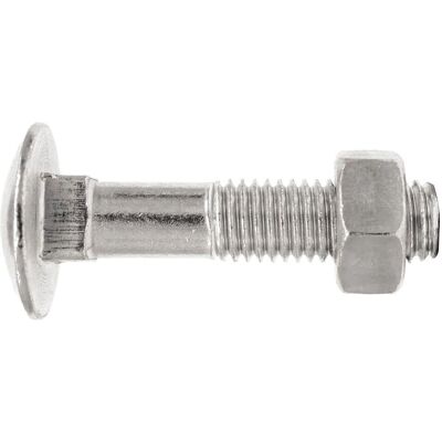 Vite con Testa Quadrata Zinciata M8 x 20 mm - Index Vite con Testa Quadrata Zinciata M8 x 20 mm - Index
