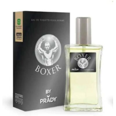 Prady Boxer Eau de Toilette - Boisée, Aquatique, Laurier - 90ml - Publicité Prady Boxer Eau de Toilette - Boisée, Aquatique, Laurier - 90ml - Publicité