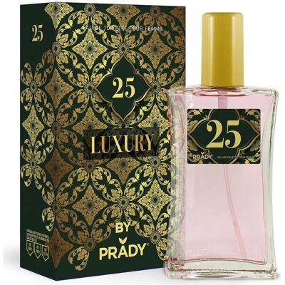 Parfum pour femme Luxury 25 Prady Parfums - 100ml EDT - Publicité Parfum pour femme Luxury 25 Prady Parfums - 100ml EDT - Publicité