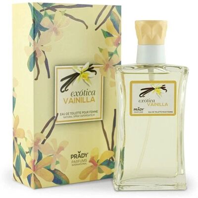 Prady Parfums Vanille Exotique - Parfum pour Femme - 100ml - Publicité Prady Parfums Vanille Exotique - Parfum pour Femme - 100ml - Publicité